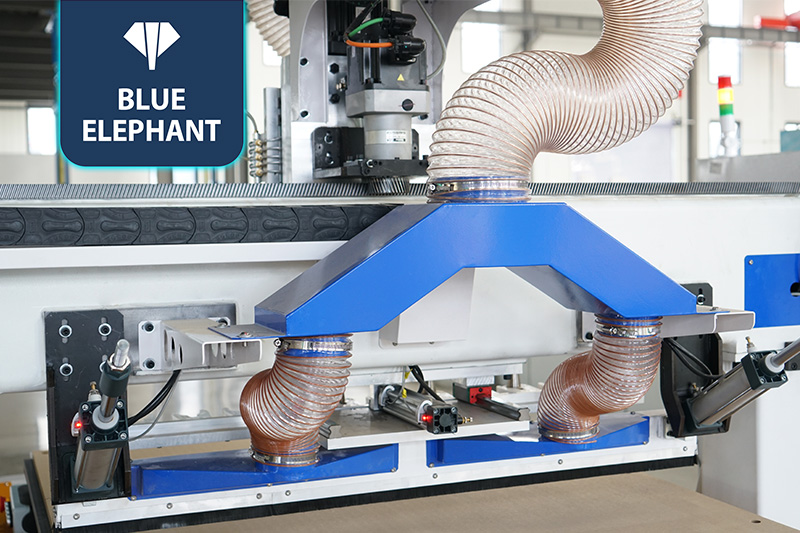 直排换刀加工中间