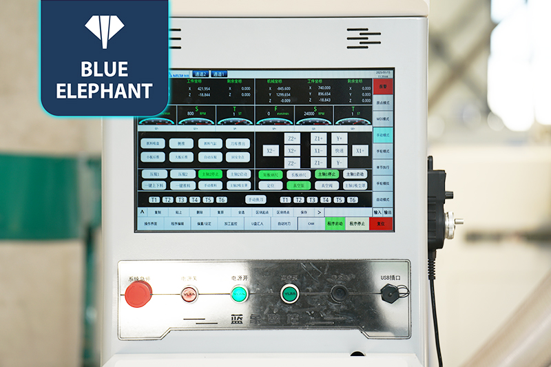 自力双头数控开料机